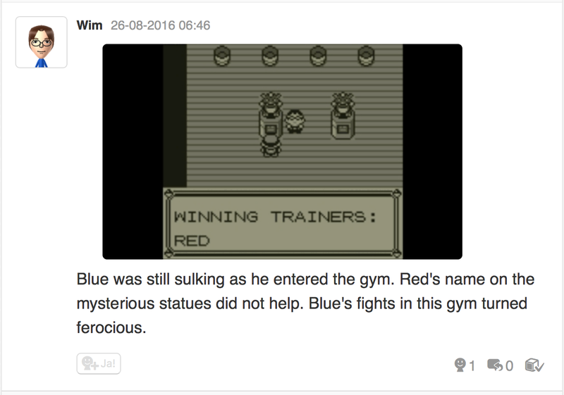 Illustration for article titled Let's play Pokemon Blue, Miiverse style part 4